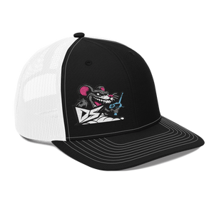 Darkside Studios Company Logo Dirt Oval RC Racing Custom Embroidered Trucker Cap - Darkside Studio Arts LLC.