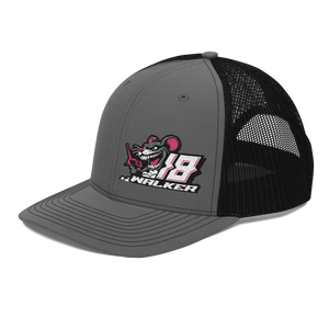 'Ready To Race' Dirt Oval RC Racing Custom Embroidered Snapback Trucker Cap V2 - Darkside Studio Arts LLC.