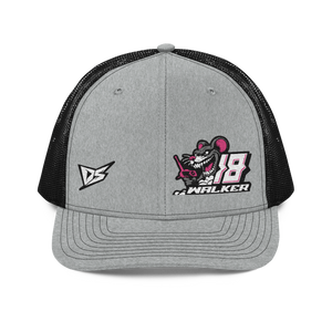 'Ready To Race' Dirt Oval RC Racing Custom Embroidered Snapback Trucker Cap V2 - Darkside Studio Arts LLC.