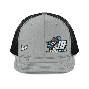 'Ready To Race' Dirt Oval RC Racing Custom Embroidered Snapback Trucker Cap V1 - Darkside Studio Arts LLC.