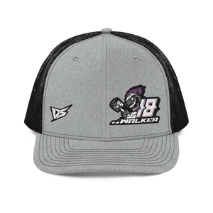 'Rat Attack' Dirt Oval RC Racing Custom Embroidered Snapback Trucker Cap V2 - Darkside Studio Arts LLC.