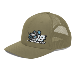 'Ready To Race' Dirt Oval RC Racing Custom Embroidered Snapback Trucker Cap V1 - Darkside Studio Arts LLC.