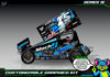 'Series 1X' Themed Graphics Wrap Kit Fits Losi® 22S Sprint Car OEM Body | Pro-Line Lightweight Body | Darkside Studio Arts LLC - 5
