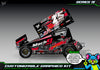 'Series 1X' Themed Graphics Wrap Kit Fits Losi® 22S Sprint Car OEM Body | Pro-Line Lightweight Body | Darkside Studio Arts LLC - 2