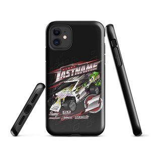 Customizable RC Racing Inspired 3-Layer Tough Case for iPhone® Designed For RC Racers Of Salvas Mudboss - Darkside Studio Arts LLC.