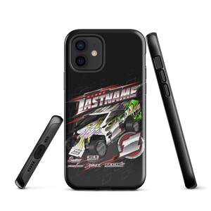 Customizable RC Racing Inspired 3-Layer Tough Case for iPhone® Designed For RC Racers Of Salvas Mudboss - Darkside Studio Arts LLC.