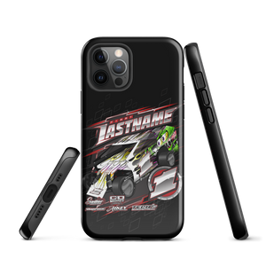 Customizable RC Racing Inspired 3-Layer Tough Case for iPhone® Designed For RC Racers Of Salvas Mudboss - Darkside Studio Arts LLC.