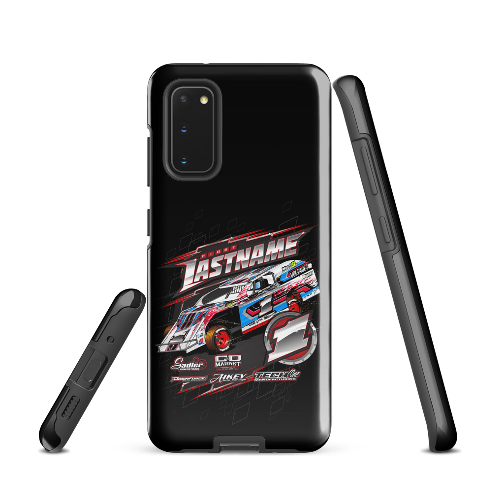 Customizable RC Racing Inspired 3-Layer Tough Case for Samsung® Designed For RC Racers Of Traxxas Modified | Darkside Studio Arts LLC.