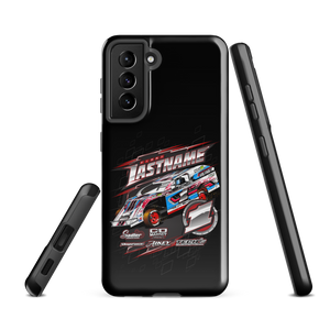 Customizable RC Racing Inspired 3-Layer Tough Case for Samsung® Designed For RC Racers Of Traxxas Modified - Darkside Studio Arts LLC.