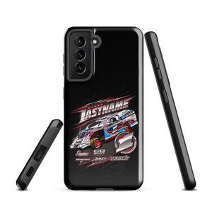 Customizable RC Racing Inspired 3-Layer Tough Case for Samsung® Designed For RC Racers Of Traxxas Modified - Darkside Studio Arts LLC.