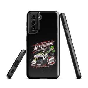 Customizable RC Racing Inspired 3-Layer Tough Case for Samsung® Designed For RC Racers Of Salvas Mudboss - Darkside Studio Arts LLC.