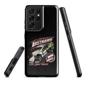 Customizable RC Racing Inspired 3-Layer Tough Case for Samsung® Designed For RC Racers Of Salvas Mudboss - Darkside Studio Arts LLC.