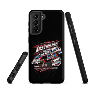 Customizable RC Racing Inspired 3-Layer Tough Case for Samsung® Designed For RC Racers Of Traxxas Modified - Darkside Studio Arts LLC.