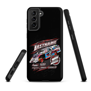 Customizable RC Racing Inspired 3-Layer Tough Case for Samsung® Designed For RC Racers Of Traxxas Modified - Darkside Studio Arts LLC.