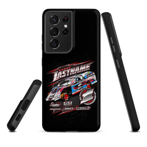 Customizable RC Racing Inspired 3-Layer Tough Case for Samsung® Designed For RC Racers Of Traxxas Modified - Darkside Studio Arts LLC.