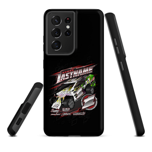 Customizable RC Racing Inspired 3-Layer Tough Case for Samsung® Designed For RC Racers Of Salvas Mudboss - Darkside Studio Arts LLC.