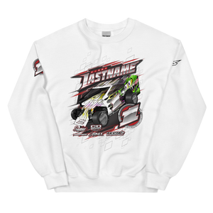 Custom Designed Men’s Premium SweatShirt For RC Racers of Salvas Mudboss Dirt Oval - Darkside Studio Arts LLC.