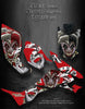 Graphics For Honda 2007-Current Trx300Ex 300Ex Atv "The Jesters Grin" Red Model | Darkside Studio Arts LLC.