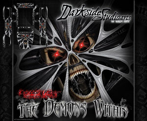 'The Demons Within' Graphics Skin Hop Up Kit Fits Axial Scx10 Jeep Wrangler Body # Ax04035 - Darkside Studio Arts LLC.