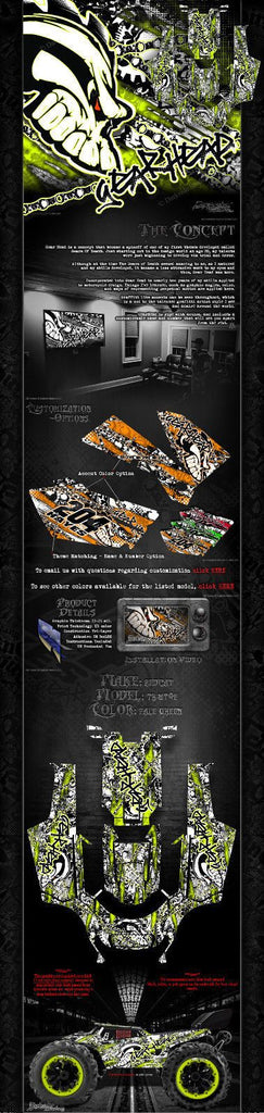 Redcat Racing Tr-Mt8E Wrap Graphics Decals