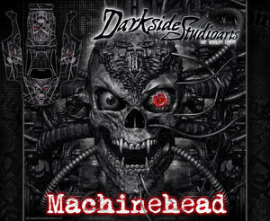 'Machinehead' Skin Fits Oem Lexan Body # Tra5611 Ontraxxas E-Revo Graphics Wrap Decals - Darkside Studio Arts LLC.
