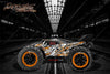 Redcat Racing Tr-Mt8E Wrap Graphics Decals "Gearhead" Fits Oem Body Parts Orange | Darkside Studio Arts LLC.