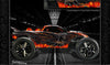 'Hell Ride' Graphics Wrap Skin Kit Fits Traxxas Rustler Tra3714 Body Parts | Darkside Studio Arts LLC.