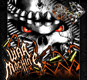 "War Machine" Graphics Wrap Decal Kit Fits Ktm 1998-2006 Sx Sxf 250 300 450 525 - Darkside Studio Arts LLC.