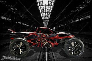 'The Demons Within' Graphics Decal Skin Kit Fits Traxxas Rustler 2Wd Body # Tra3714 - Darkside Studio Arts LLC.