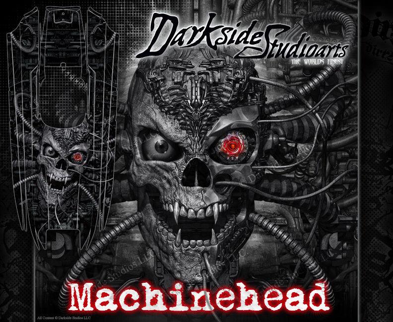 'Machinehead' Graphics Wrap Skin Decals Fits Traxxas Dcb M41 Catamaran | Darkside Studio Arts LLC.