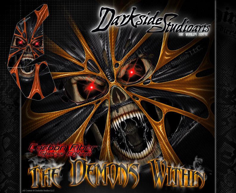 "The Demons Within" Decal Kit Fits Ktm 450Xc 525Xc 450Sx 525Sx Graphics Wrap | Darkside Studio Arts LLC.