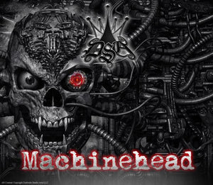 'Machinehead' Hop Up Skin Wrap Kit Fits Losi 5Ive-T Body # Losb8105 - Darkside Studio Arts LLC.