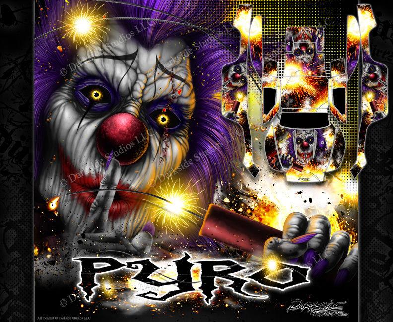 'Pyro' Graphics Package Fits Traxxas Slash 4X4 Oem Lexan Body # Tra6811 | Darkside Studio Arts LLC.