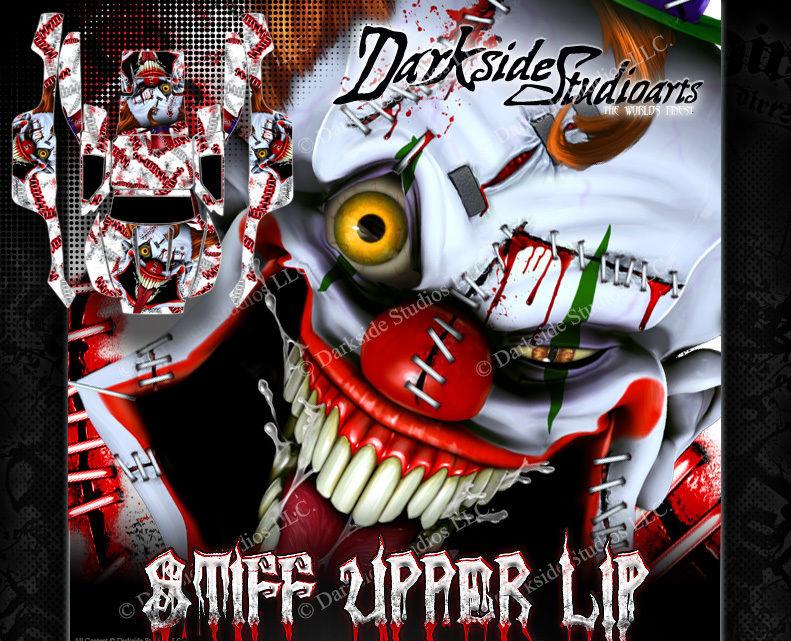 'Stiff Upper Lip' Graphics Package Fits Traxxas Slash 4X4 Oem Lexan Body # Tra6811 | Darkside Studio Arts LLC.