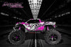 'Gear Head' Graphics Wrap Fits Traxxas X-Maxx Proline Ford Raptor, Chevy Silverado, Brute Bash & Stock Body | Darkside Studio Arts LLC.