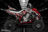 Graphics Kit For Yamaha 2006-2012 Raptor 700 Wrap "Lucky" Fits Oem Plastics & Parts | Darkside Studio Arts LLC.