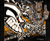 Redcat Racing Tr-Mt8E Wrap Graphics Decals "Gearhead" Fits Oem Body Parts Orange | Darkside Studio Arts LLC.