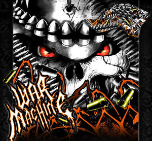 "War Machine" Graphics Wrap Fits Ktm 2008-2011 Exc Xcw 250 300 450 525 - Darkside Studio Arts LLC.