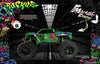 'Ruckus' Graphics Wrap Fits Traxxas X-Maxx Proline Ford Raptor, Chevy Silverado, Brute Bash & Stock Body | Darkside Studio Arts LLC.