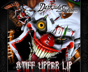 "Stiff Upper Lip" Decals Graphics Wrap Fits Ktm 2009-2015 Sx50 Sx65 Ktm65 Ktm50 - Darkside Studio Arts LLC.