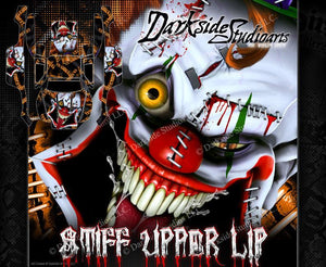 'Stiff Upper Lip' Graphics Package Fits Traxxas Slash 4X4 Oem Lexan Body # Tra6811 - Darkside Studio Arts LLC.