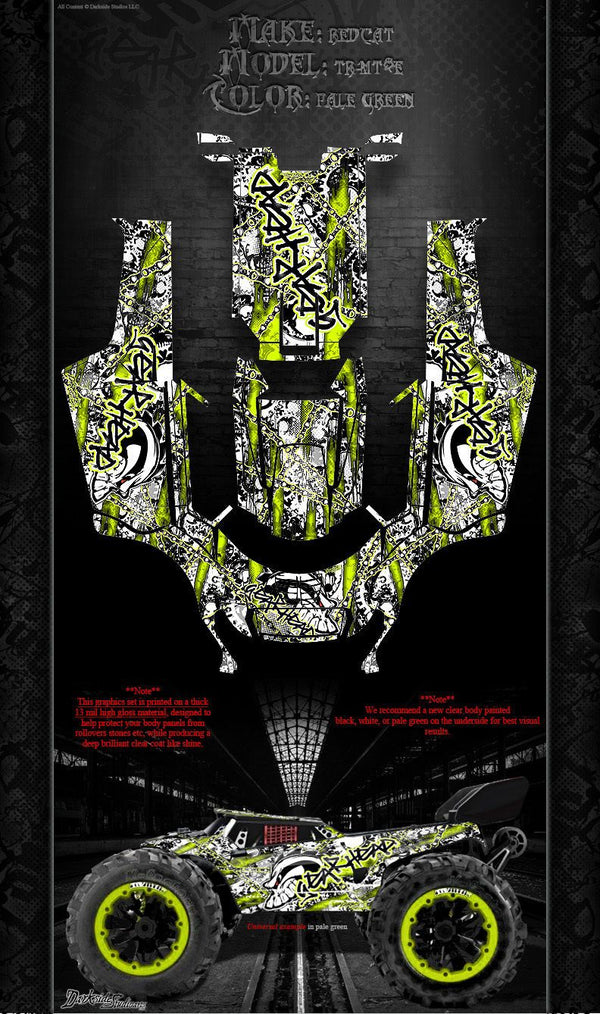 Redcat Racing Tr-Mt8E Wrap Graphics Decals