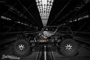 'The Outlaw' Skin Hop Up Graphics Kit Fits Axial Wraith 1/10 Body # Ax04027 - Darkside Studio Arts LLC.