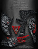 Graphics For Honda Trx700Xx 700Xx All Atv "Machinehead" Black And Red Model Skull | Darkside Studio Arts LLC.