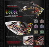 GRAPHICS KIT FOR YAMAHA RAPTOR 660 WRAP "THROTTLE JUNKIE" FOR OEM PARTS DECALS | Darkside Studio Arts LLC.