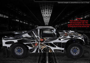 'The Demons Within' Themed Hop Up Wrap Graphics Kit Fits Losi Xxx-Sct # Losb8087 - Darkside Studio Arts LLC.