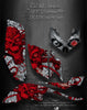 Graphics Kit For Yamaha Raptor 660 Atv "Machinehead" White Red Model Skull | Darkside Studio Arts LLC.