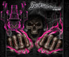 'Hell Ride' Graphics Skin Kit Fits Traxxas Slash 4X4 Oem Lexan Body Pink Flame | Darkside Studio Arts LLC.