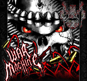 'War Machine' Graphics Package Fits Traxxas Slash 4X4 Oem Lexan Body # Tra6811 - Darkside Studio Arts LLC.