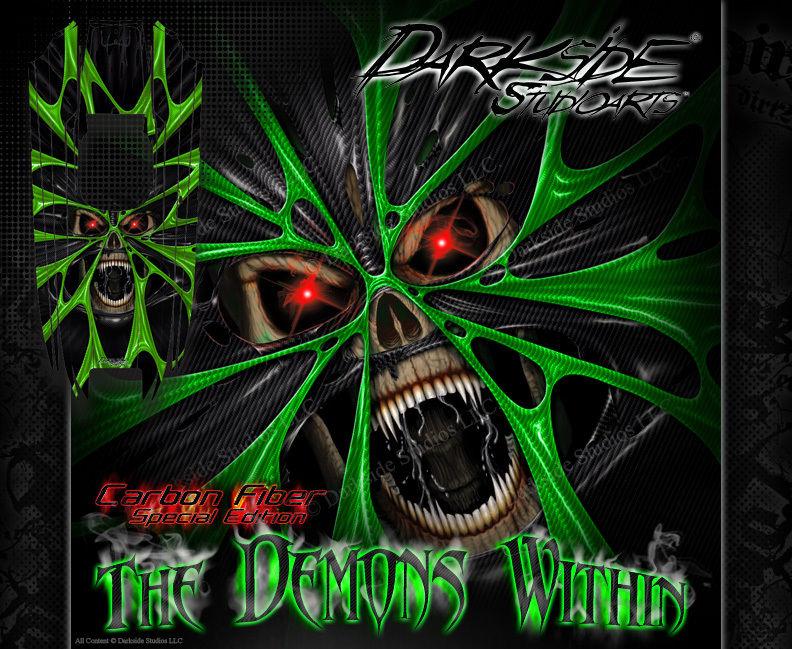 'The Demons Within' Graphics Wrap Skin Decals Fits Traxxas Dcb M41 Catamaran | Darkside Studio Arts LLC.